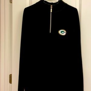 Green Bay Packer Men’s Large Tommy Bahama 1/4 Zip